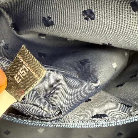 Kate Spade Blue and Black Tote Bag EUC - Picture 10 of 10